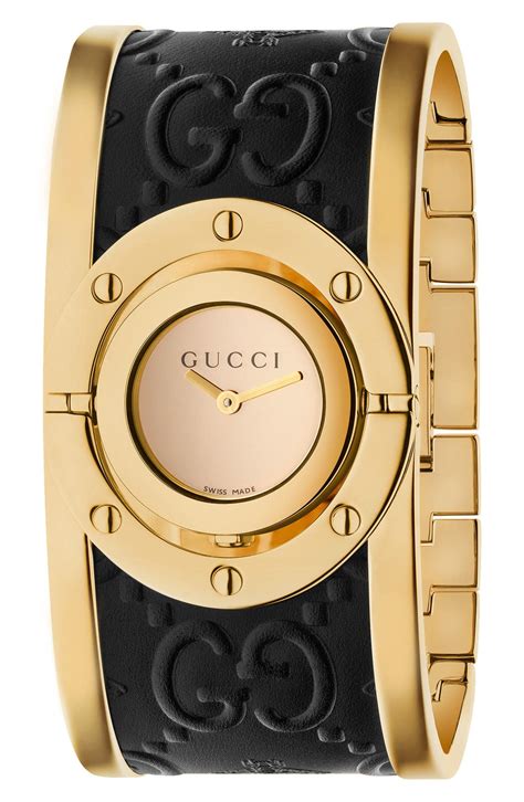 cote montre gucci|gucci women's watches clearance.